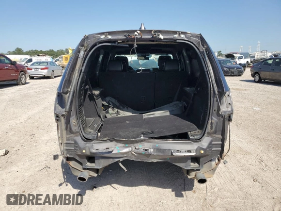 2015 Dodge Durango R/T with VIN 1C4SDHCT8FC953273, listed as a Copart auction lot 50690715 with 119,259 mi miles and Salvage title. Bid and sale history available at DreamBid. Image 6.