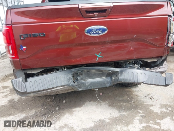 2015 Ford F-150 XLT with VIN 1FTEW1EG9FKE15735, listed as a IAAI auction lot 42102887 with 182,194 mi miles and . Bid and sale history available at DreamBid. Image 6.