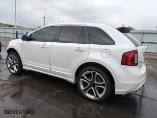 2013 Ford Edge Sport with VIN 2FMDK4AK7DBE25606, listed as a Copart auction lot 51695445 with 171,867 mi miles and Salvage Title. Bid and sale history available at carsss.com. Image 2.