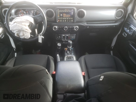 2021 Jeep Wrangler Sport S with VIN 1C4GJXAN4MW586431, listed as a Copart auction lot 79587694 with 30,013 mi miles and Salvage Title. Bid and sale history available at DreamBid. Image 8.