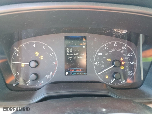 2023 Toyota Corolla Cross L with VIN 7MUAAAAG8PV045882, listed as a Copart auction lot 41657445 with 44,475 mi miles and Salvage Title. Bid and sale history available at carsss.com. Image 9.