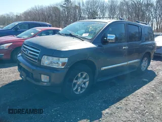 2006 Infiniti QX56 with VIN 5N3AA08C66N808917, listed as a IAAI auction lot 41886573 with Not Provided miles and . Bid and sale history available at DreamBid. Image 2.