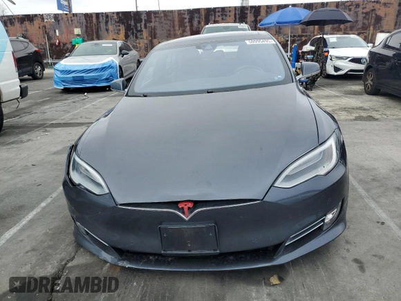 2016 Tesla Model S 90D with VIN 5YJSA1E44GF152673, listed as a Copart auction lot 50995495 with 69,439 mi miles and Salvage Title. Bid and sale history available at DreamBid. Image 5.