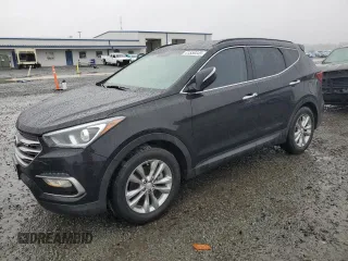 2017 Hyundai Santa Fe Sport 2.0T with VIN 5XYZU4LA6HG481546, listed as a Copart auction lot 41559345 with 38,495 mi miles and Salvage Title. Bid and sale history available at carsss.com. Image 1.