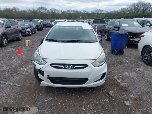 2013 Hyundai Accent GL with VIN KMHCT5AEXDU068215, listed as a IAAI auction lot 41922280 with 159,978 mi miles. Bid and sale history available at carsss.com. Image 12.