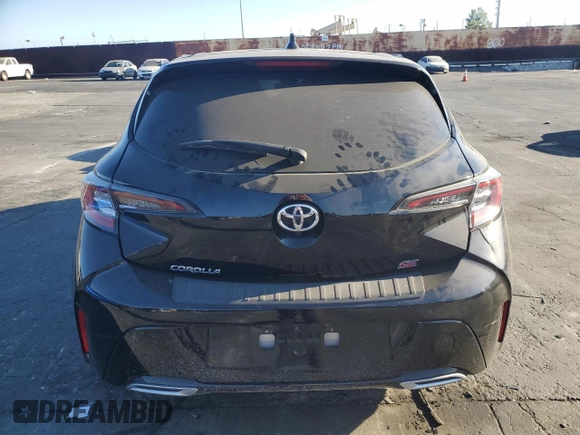 2021 Toyota Corolla Hatchback SE with VIN JTNB4MBE1M3106051, listed as a Copart auction lot 73013984 with 54,630 mi miles and Salvage Title. Bid and sale history available at carsss.com. Image 6.