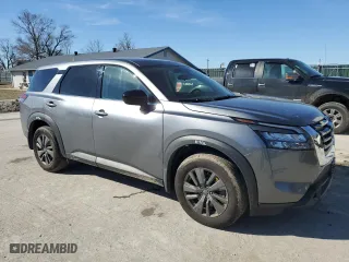 2023 Nissan Pathfinder S with VIN 5N1DR3AA0PC273976, listed as a Copart auction lot 46360355 with 48,280 mi miles and Salvage Title. Bid and sale history available at carsss.com. Image 4.