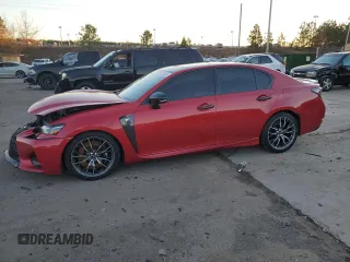 2017 Lexus GS F F z VIN JTHBP1BL9HA002268, wystawiony jako Copart lot #84384684 z przebiegiem Nie podano mil oraz Szkoda całkowita • Salvage title. Historia ofert i sprzedaży dostępna na DreamBid. Obrazek 1.