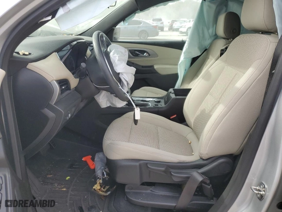 2022 Chevrolet Traverse LS with VIN 1GNERFKW5NJ120174, listed as a Copart auction lot 50095685 with 0 mi miles and Non Repairable. Bid and sale history available at carsss.com. Image 7.