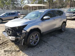 2020 Honda CR-V EX-L with VIN 7FART6H8XLE017703, listed as a Copart auction lot 47798925 with 52,566 mi miles and Salvage title. Bid and sale history available at DreamBid. Image 1.
