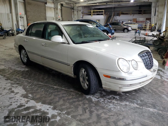 2004 Kia Amanti z VIN KNALD124145035031, wystawiony jako Copart lot #81294924 z przebiegiem 136 941 mil mil oraz Czysty tytuł • Clean title. Historia ofert i sprzedaży dostępna na DreamBid. Obrazek 4.