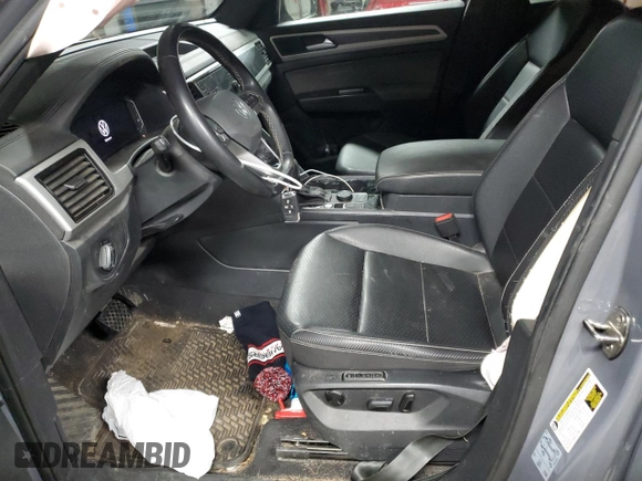 2021 Volkswagen Atlas SEL with VIN 1V2BE2CA8MC206597, listed as a Copart auction lot 88786045 with 73,288 mi miles and Salvage title. Bid and sale history available at DreamBid. Image 7.
