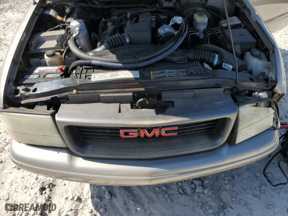 2003 GMC Sonoma SLS with VIN 1GTCS14H638252144, listed as a Copart auction lot 74194954 with 161,051 mi miles and Salvage Title. Bid and sale history available at carsss.com. Image 11.