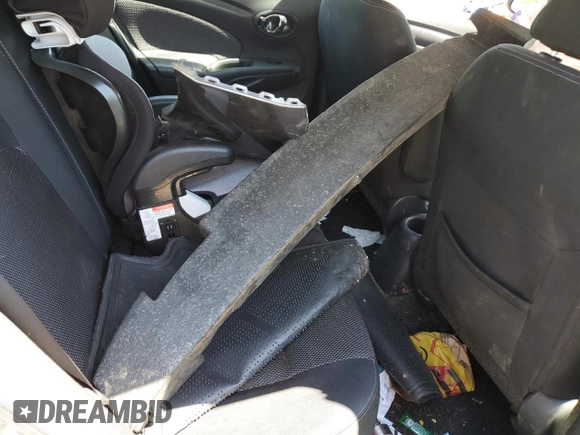 2016 Nissan Versa SV with VIN 3N1CN7AP4GL834761, listed as a Copart auction lot 55761875 with 127,869 mi miles and Salvage title. Bid and sale history available at DreamBid. Image 12.
