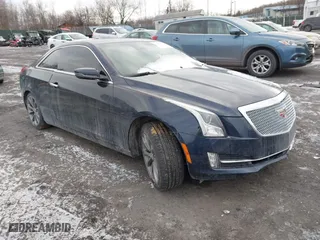 2016 Cadillac ATS Coupe Luxury Collection AWD with VIN 1G6AH1RX2G0125405, listed as a IAAI auction lot 41429998 with 69,365 mi miles. Bid and sale history available at carsss.com. Image 1.