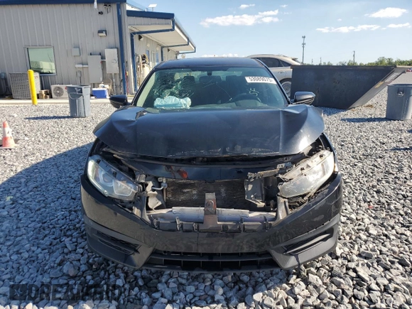 2016 Honda Civic Sedan LX with VIN 19XFC2F50GE097055, listed as a Copart auction lot 53089075 with 88,362 mi miles and Salvage Title. Bid and sale history available at carsss.com. Image 5.