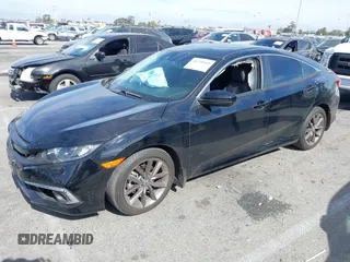 2021 Honda Civic Sedan EX-L with VIN 19XFC1F7XME202885, listed as a IAAI auction lot 40718909 with 42,331 mi miles. Bid and sale history available at carsss.com. Image 17.