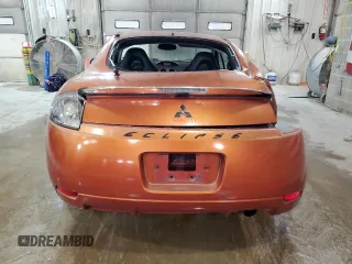 2007 Mitsubishi Eclipse GS with VIN 4A3AK24F87E018751, listed as a Copart auction lot 43540064 with 219,531 mi miles and Salvage Title. Bid and sale history available at carsss.com. Image 6.