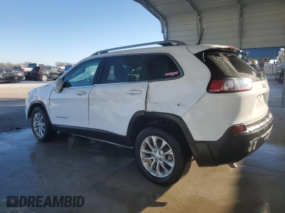 2019 Jeep Cherokee Latitude with VIN 1C4PJLCB3KD265923, listed as a Copart auction lot 41874305 with 78,236 mi miles and Clean Title. Bid and sale history available at carsss.com. Image 2.