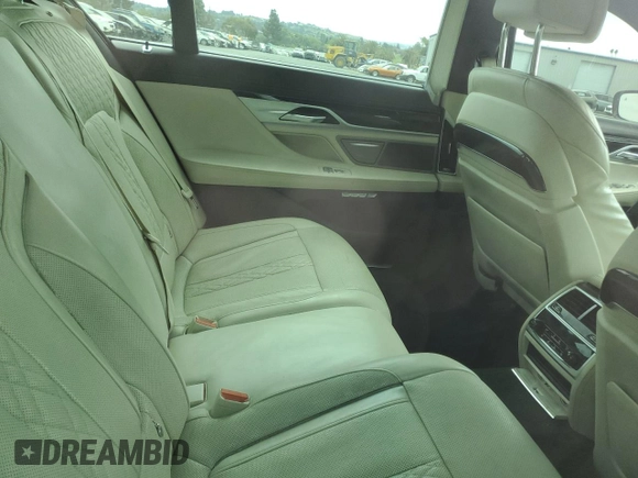 2017 BMW 7 Series 740i with VIN WBA7E2C56HG739456, listed as a Copart auction lot 64728303 with Not Provided miles and . Bid and sale history available at DreamBid. Image 10.