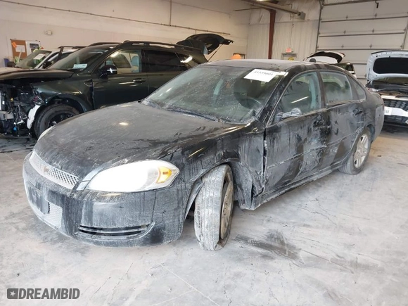 2012 Chevrolet Impala LT Fleet with VIN 2G1WG5E30C1174402, listed as a IAAI auction lot 41539001 with 155,121 mi miles. Bid and sale history available at carsss.com. Image 2.