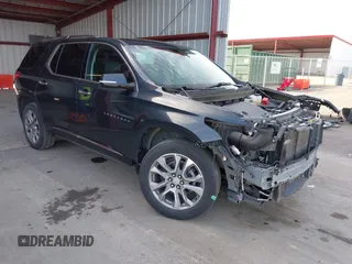 2020 Chevrolet Traverse Premier with VIN 1GNERKKW9LJ305205, listed as a IAAI auction lot 41647323 with 80,985 mi miles and . Bid and sale history available at DreamBid. Image 1.