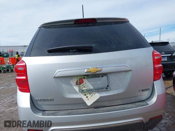 2017 Chevrolet Equinox Premier with VIN 2GNALDEK1H1502956, listed as a IAAI auction lot 41695403 with 98,915 mi miles. Bid and sale history available at carsss.com. Image 16.