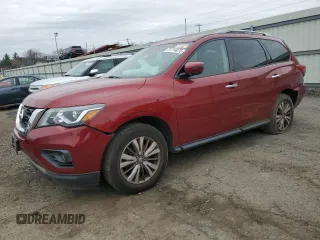 2018 Nissan Pathfinder S with VIN 5N1DR2MM8JC651646, listed as a Copart auction lot 51714075 with 133,835 mi miles and Clean Title. Bid and sale history available at carsss.com. Image 1.