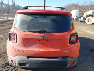 2015 Jeep Renegade Latitude with VIN ZACCJBBT2FPB22309, listed as a IAAI auction lot 41451716 with 93,027 mi miles and . Bid and sale history available at DreamBid. Image 16.