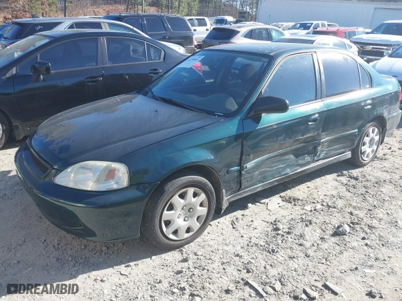 1999 Honda Civic VP with VIN 2HGEJ6616XH515145, listed as a IAAI auction lot 41299003 with 209,375 mi miles. Bid and sale history available at carsss.com. Image 17.