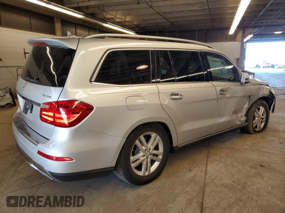 2016 Mercedes-Benz GL with VIN 4JGDF6EE9GA712675, listed as a Copart auction lot 77591294 with 164,208 mi miles and Salvage Title. Bid and sale history available at carsss.com. Image 3.