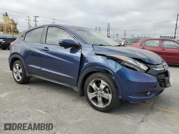 2016 Honda HR-V EX with VIN 3CZRU5H50GM725575, listed as a Copart auction lot 56375515 with 140,797 mi miles and Salvage Title. Bid and sale history available at DreamBid. Image 4.