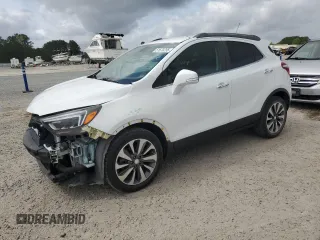 2017 Buick Encore Essence with VIN KL4CJCSB7HB118907, listed as a Copart auction lot 51670295 with 107,785 mi miles and Salvage Title. Bid and sale history available at carsss.com. Image 1.
