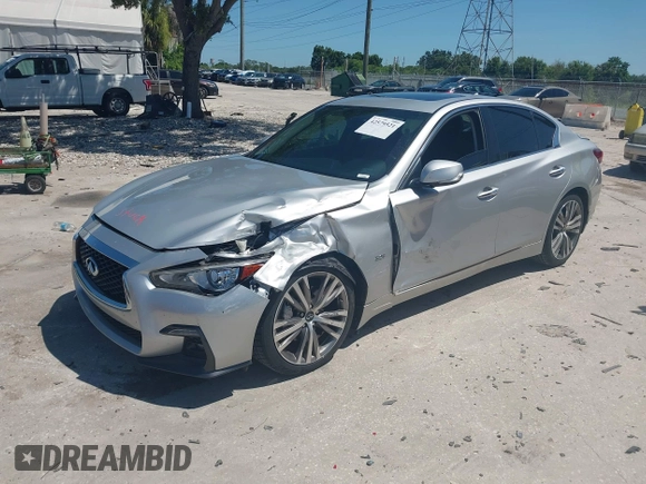 2018 Infiniti Q50 Luxe with VIN JN1EV7AP7JM358611, listed as a IAAI auction lot 42579521 with 102,922 mi miles and . Bid and sale history available at DreamBid. Image 18.