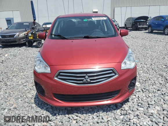 2019 Mitsubishi Mirage ES z VIN ML32F3FJ3KHF10586, wystawiony jako Copart lot #57553515 z przebiegiem 90 408 mil mil oraz Nie do naprawy • Non repairable. Historia ofert i sprzedaży dostępna na DreamBid. Obrazek 5.