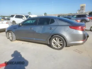 2013 Kia Optima EX with VIN 5XXGN4A7XDG243970, listed as a Copart auction lot 56754385 with 191,010 mi miles and Salvage title. Bid and sale history available at DreamBid. Image 2.