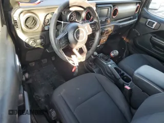2018 Jeep Wrangler Sport with VIN 1C4GJXAG1JW219516, listed as a Copart auction lot 85608774 with 89,488 mi miles and Salvage Title. Bid and sale history available at DreamBid. Image 8.