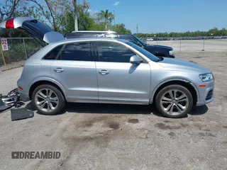 2017 Audi Q3 Premium Plus with VIN WA1HCCFS6HR003457, listed as a IAAI auction lot 42274572 with 54,546 mi miles and . Bid and sale history available at DreamBid. Image 14.