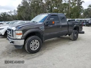 2008 Ford F-350 XL with VIN 1FTWX31528ED11395, listed as a Copart auction lot 43812455 with 215,029 mi miles and Salvage Title. Bid and sale history available at DreamBid. Image 1.