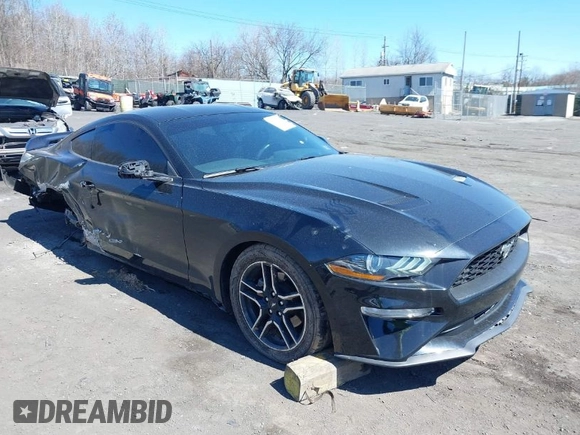 2020 Ford Mustang EcoBoost with VIN 1FA6P8TH2L5128971, listed as a IAAI auction lot 41858299 with 31,207 mi miles. Bid and sale history available at carsss.com. Image 1.