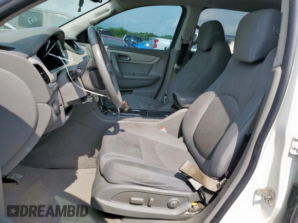 2015 Chevrolet Traverse LT with VIN 1GNKRHKDXFJ264429, listed as a Copart auction lot 58413825 with Not provided miles and Salvage title. Bid and sale history available at DreamBid. Image 7.