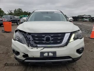2018 Nissan Pathfinder SV with VIN 5N1DR2MM9JC606201, listed as a Copart auction lot 57344915 with 112,299 mi miles and Salvage title. Bid and sale history available at DreamBid. Image 5.