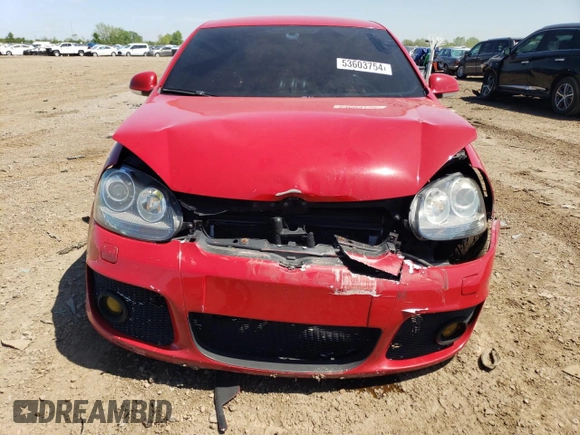 2006 Volkswagen Jetta Sedan GLI 2.0L Turbo with VIN 3VWTJ71K66M743588, listed as a Copart auction lot 53603754 with 130,933 mi miles and Salvage Title. Bid and sale history available at carsss.com. Image 5.