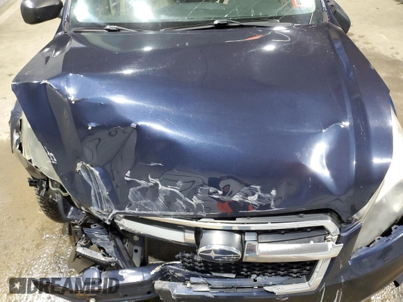 2013 Subaru Legacy 2.5i with VIN 4S3BMAA60D1026362, listed as a Copart auction lot 52607685 with Not provided miles and Salvage title. Bid and sale history available at DreamBid. Image 11.