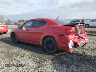 2014 Dodge Avenger SE with VIN 1C3CDZAB7EN175589, listed as a Copart auction lot 42461145 with 154,977 mi miles and Salvage Title. Bid and sale history available at carsss.com. Image 2.