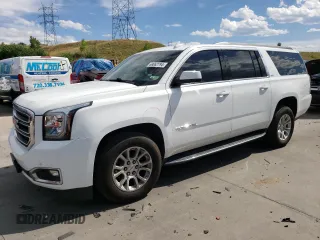 2019 GMC Yukon XL SLT with VIN 1GKS2GKC5KR362816, listed as a Copart auction lot 69062794 with 96,321 mi miles and Salvage Title. Bid and sale history available at carsss.com. Image 1.
