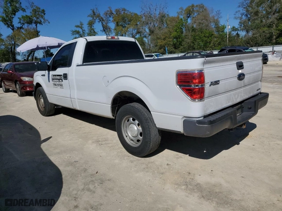 2014 Ford F-150 XL with VIN 1FTMF1CM1EKG07492, listed as a Copart auction lot 49982015 with 137,894 mi miles and Salvage Title. Bid and sale history available at carsss.com. Image 2.