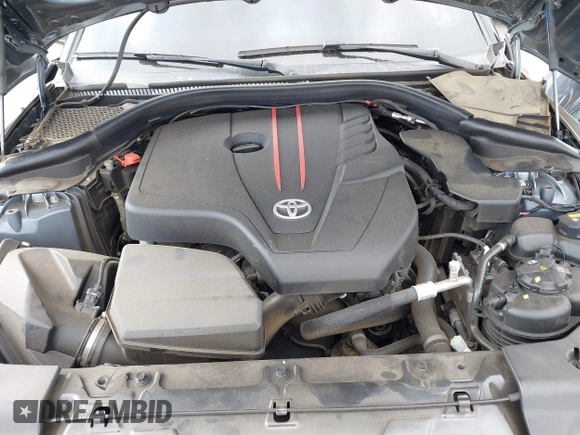2021 Toyota Supra 2.0 with VIN WZ1DB2C07MW039661, listed as a IAAI auction lot 41331765 with Not provided miles and . Bid and sale history available at DreamBid. Image 10.