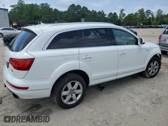 2015 Audi Q7 Premium Plus с VIN WA1LGAFE6FD025997, выставлен на аукционе Copart как лот 59973905 с пробегом 115 980 миль миль и Списание • Salvage title. История ставок и продаж доступна на DreamBid. Изображение 3.