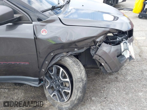 2021 Jeep Compass Trailhawk with VIN 3C4NJDDB6MT561074, listed as a IAAI auction lot 42125886 with 77,293 mi miles and . Bid and sale history available at DreamBid. Image 20.